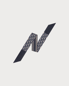 CHRISTIAN DIOR Dior Oblique Mitzah Twilly | 迪奧 絲巾 (多色) - LondonKelly 英國名牌代購 Blue