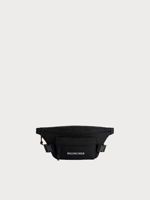 BALENCAIGA (M) Ski Beltpack Water Repellent Recycled Nylon(Black)