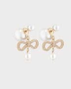 CHRISTIAN DIOR Dior Tribales Earrings Gold-Finish Metal(Gold)