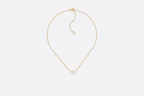CHRISTIAN DIOR Clair D Lune Necklace | Dior necklace (gold)