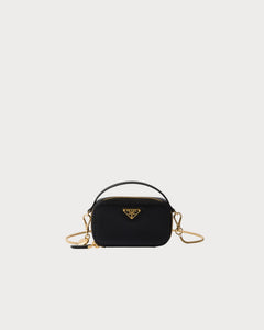 PRADA Saffiano Leather Mini-Pouch | 普拉達 迷你手袋 (black)