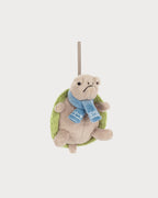 JELLYCAT Timmy Turtle Decoration | Turtle Christmas Ornament (Green)