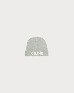 CELINE Men's Beanie | 賽琳 男仕冷帽 (Light Grey)