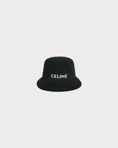 CELINE Men's Bucket Hat | 賽琳 男仕漁夫帽 (黑色)