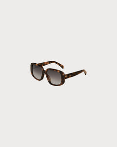 CELINE Women's Square S299 Sunglasses in Acetate | CELINE Square Sunglasses (Multi-color)