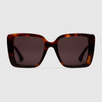 GUCCI Square Frame Sunglasses Acetate(2 Colors)