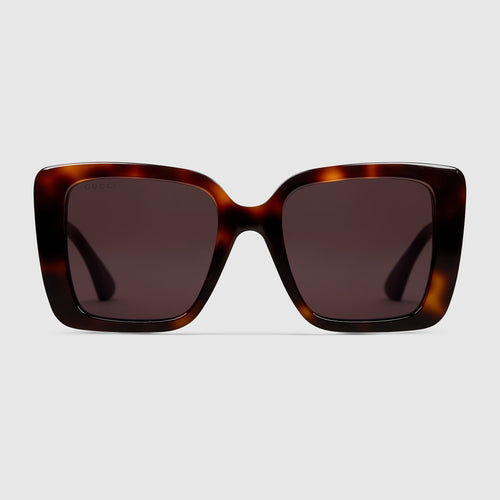 GUCCI Square Frame Sunglasses | Gucci Sunglasses (Multi-color)
