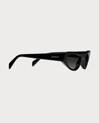 GUCCI Cat-Eye Frame Sunglasses Acetate(Noir)