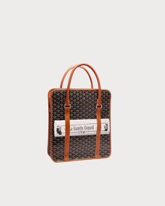 GOYARD Bourgogne Bag Goyardine Canvas & Calfskin(Many)