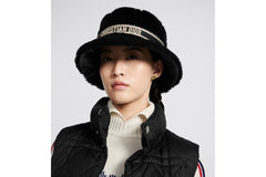 CHRISTIAN DIOR D-Bobby Cannage Small Brim Bucket Hat | Dior winter hat (multi-color)