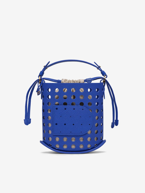 DELVAUX Pin Mini Bucket Airess | 德爾沃 迷你袋 (Outremer)
