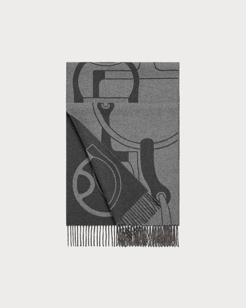 HERMES Metal Equestre Scarf | 愛馬仕 男仕頸巾 (多色)