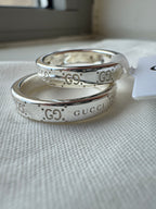 GUCCI Signature GG Ring | 古馳 經典戒指 (銀色)