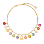 LOUIS VUITTON M03506 LV Confetti Necklace | Louis Vuitton LV Confetti Necklace (Multi-color)
