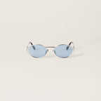MIU MIU Logo sunglasses (Celeste lenses) | Miu Miu Logo sunglasses (Sky Blue lenses)