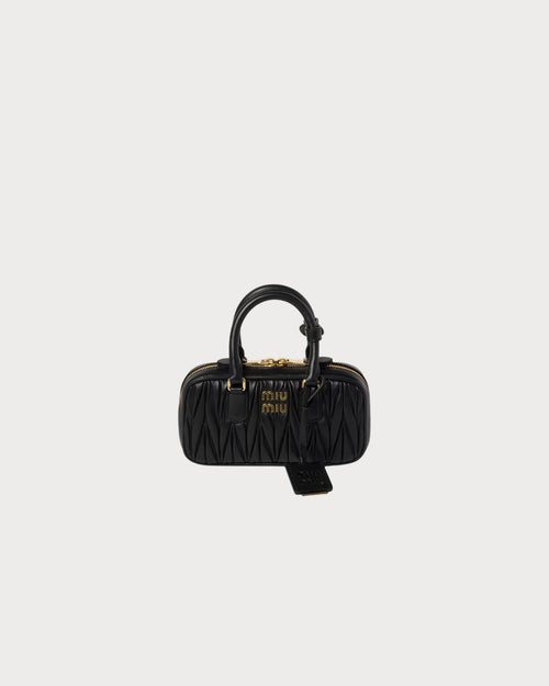 MIU MIU Arcadie Matelasse Nappa Leather -Bag(Mini/Black)