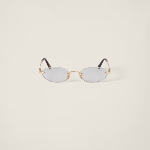 MIU MIU Logo Sunglasses Blue-Ray Transparent Lenses | 繆繆 太陽眼鏡 (藍光透明鏡片)
