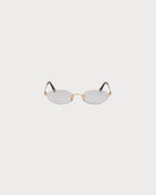 MIU MIU Logo Sunglasses Blue-Ray Transparent Lenses(藍光透明鏡片)