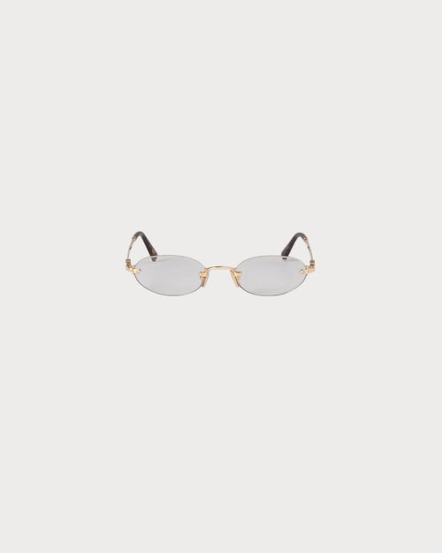 MIU MIU Logo Sunglasses Blue-Ray Transparent Lenses(藍光透明鏡片)