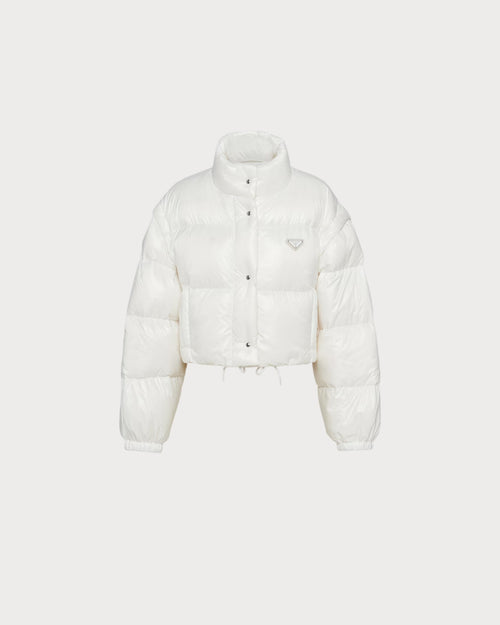 PRADA 291805 Re-Nylon Cropped Convertible Down Jacket | 普拉達 短版羽絨外套 (多色)