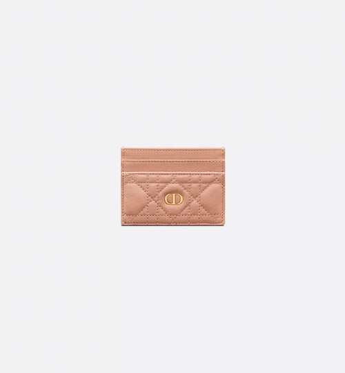 CHRISTIAN DIOR Caro 5-Slot Calfskin Card Holder | 迪奧 卡套 (多色)