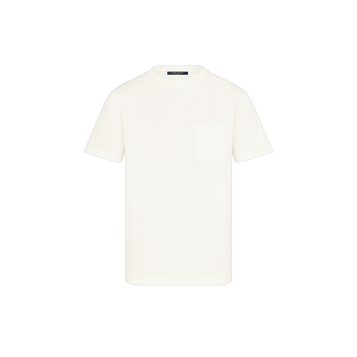 LOUIS VUITTON 1A8HBR Men's Half Damier Pocket T-Shirt | Louis Vuitton Men's Top (Multicolor)