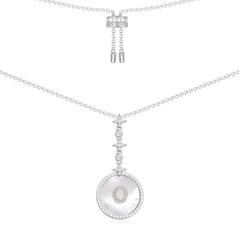 APM MONACO AC5794XNAA Alphabet Eternelle Adjustable Necklace | 可調式頸鏈 (銀色) - LondonKelly 英國名牌代購