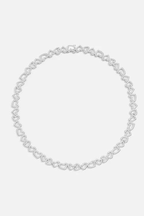 APM MONACO AC8232OX Heart Necklace | 心形頸鏈 (銀色) - LondonKelly 英國名牌代購