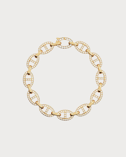 APM MONACO YB4573OX Maille Marine Chain Bracelet | 海軍鏈條手鍊 (金色) - LondonKelly 英國名牌代購