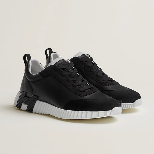 HERMES Men's Bouncing Sneaker Calfskin Black | 愛馬仕 男仕波鞋 (黑色)
