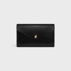 CELINE Envelope Wallet On Chain In Shiny Calfskin | 賽琳 銀包連鏈帶 (多色) - LondonKelly 英國名牌代購