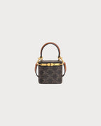 CELINE Mini Vanity Case | 賽琳 化妝盒袋 (迷你/啡色) - LondonKelly 英國名牌代購