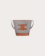 CELINE Small Bucket Cuir Triomphe | 賽琳 水桶袋 (藍色) - LondonKelly 英國名牌代購