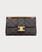 CELINE Victoire Bag Triomphe Canvas(Teen/Tan) - LONDONKELLY 英國名牌代購