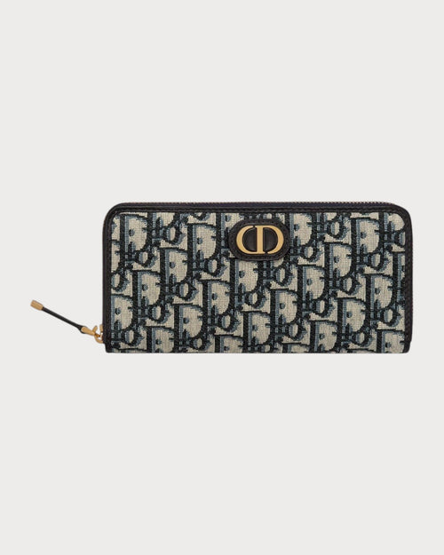 CHRISTIAN DIOR 30 Montaigne Voyageur Long Wallet | 迪奧 長銀包 (藍色老花) - LONDONKELLY 英國名牌代購