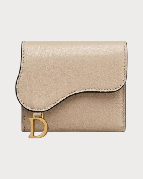 CHRISTIAN DIOR Saddle Lotus Wallet Goatskin | 迪奧 銀包 (多色) - LONDONKELLY 英國名牌代購