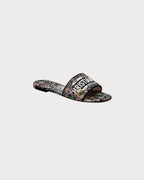 CHRISTIAN DIOR Women's Dway Slide | 迪奧 涼鞋 (黑色) - LondonKelly 英國名牌代購
