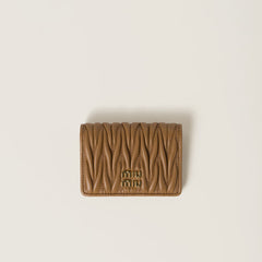 MIU MIU Nappa Leather Card Holder | Miu Miu Card Holder Wallet (Multicolor)