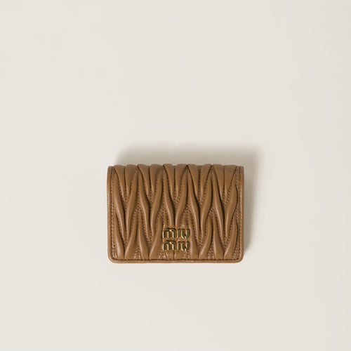 MIU MIU Nappa Leather Card Holder | Miu Miu Card Holder Wallet (Multicolor)