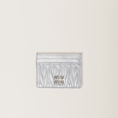 MIU MIU Matelasse Nappa Leather Card Holder | Miu Miu Card Holder (Multicolor)