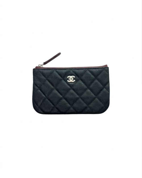 CHANEL AP4020 Classic Caviar Small Zipped Pouch | Chanel Wallet (Multi-color)