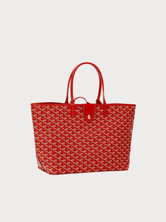 GOYARD Saint Louis Bag Goyardine Canvas & Calfskin(PM/Many) - LONDONKELLY 英國名牌代購