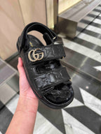 GUCCI New Marmont GG Slide Leather(Black) - LONDONKELLY 英國名牌代購