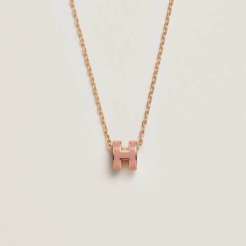 HERMES Gold Mini Pop H Necklace | 愛馬仕 頸鏈 (迷你/多色) - LondonKelly 英國名牌代購