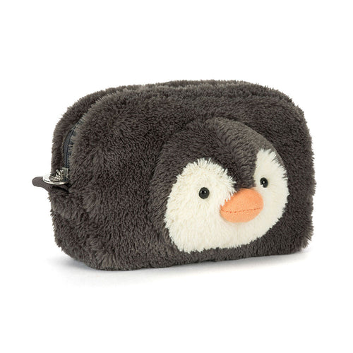 JELLYCAT Peanut Penguin Pouch | 企鵝收納包 (黑白色) - LondonKelly 英國名牌代購