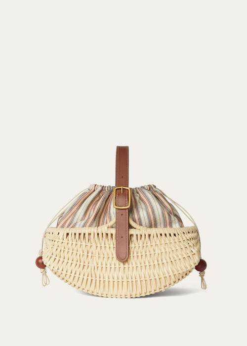 LORO PIANA Cherry Basket | 諾悠翩雅 草編籃 (啡色) - LondonKelly 英國名牌代購