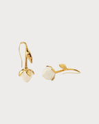 LORO PIANA Linen Flower Bud Earrings | 諾悠翩雅 耳環 (金色) - LONDONKELLY 英國名牌代購