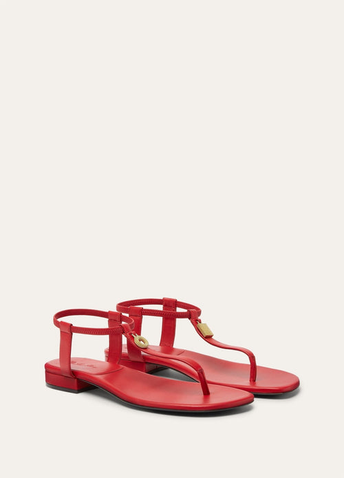 LORO PIANA Mindil Infra Sandal | 諾悠翩雅 涼鞋 (紅色) - LondonKelly 英國名牌代購