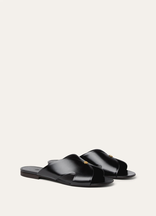 LORO PIANA Vera Sandal | 諾悠翩雅 涼鞋 (黑色) - LondonKelly 英國名牌代購