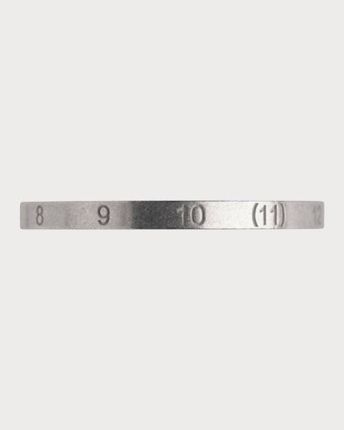 MAISON MARGIELA MM Numerical Ring 2 MM | 數字戒指 (銀色) - LONDONKELLY 英國名牌代購